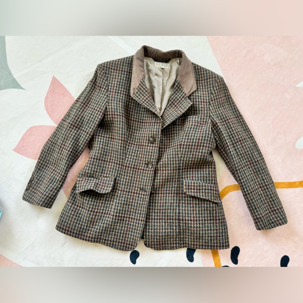 Vintage L.L Bean Wool Blazer